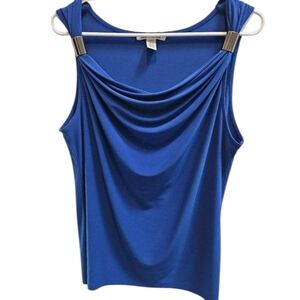 Kenneth Cole New York Royal Blue Tank Top SZ L